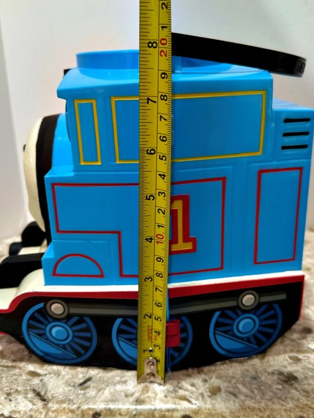 Vintage Thomas and Friends Train Folding HALLOWEEN Candy Bucket Pail 2006